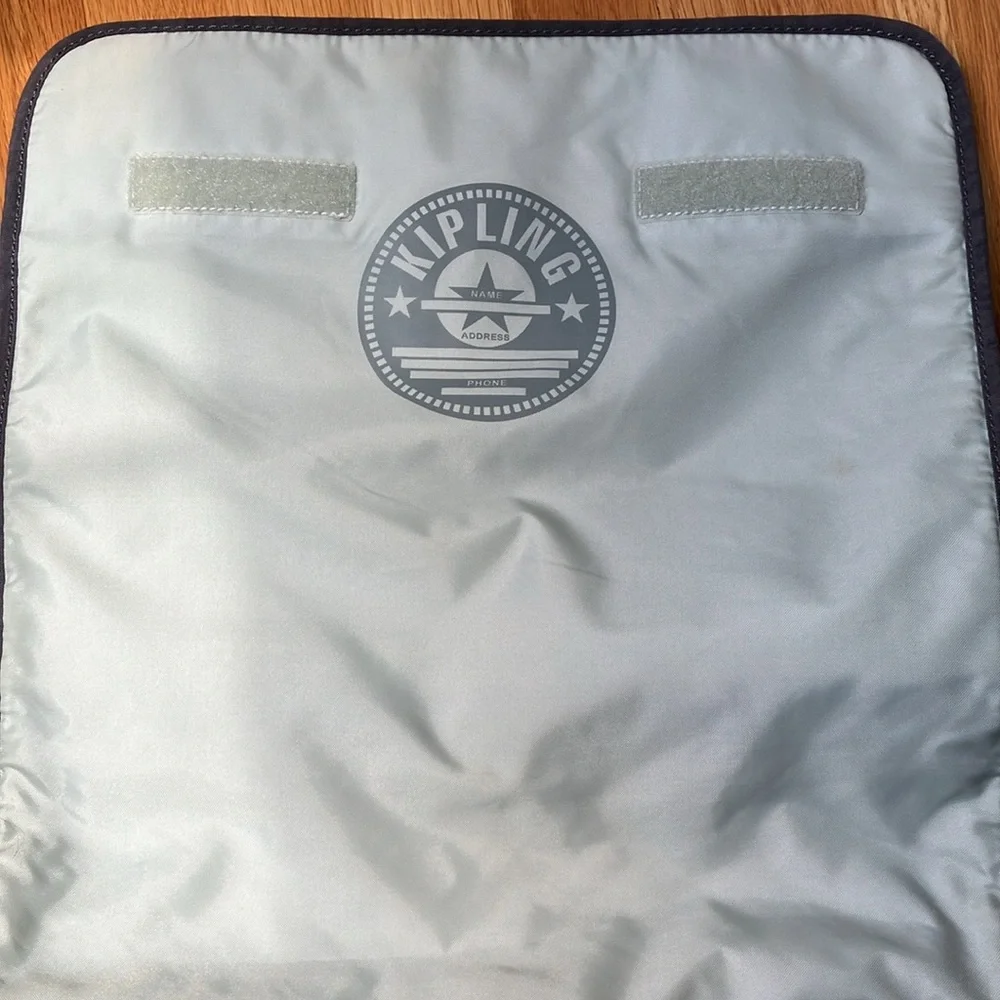 Kipling Madhouse Messenger Laptop Bag with Adjustable Strap Gray